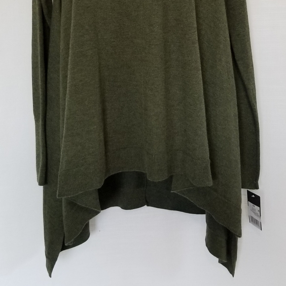 2 NWT Mossimo Sharkbite Turtlenecks Olive & Brown - Picture 13 of 14